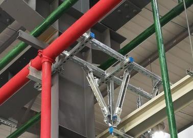 霍尔果斯该抗震支架的整体式支吊架结构协调性好